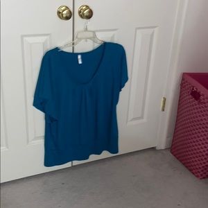 Blue xhilaration shirt